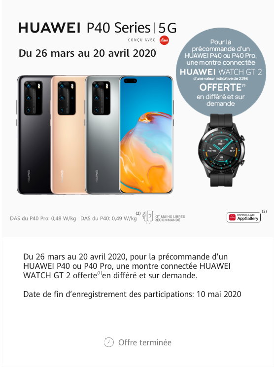 Huawei best sale montre offerte